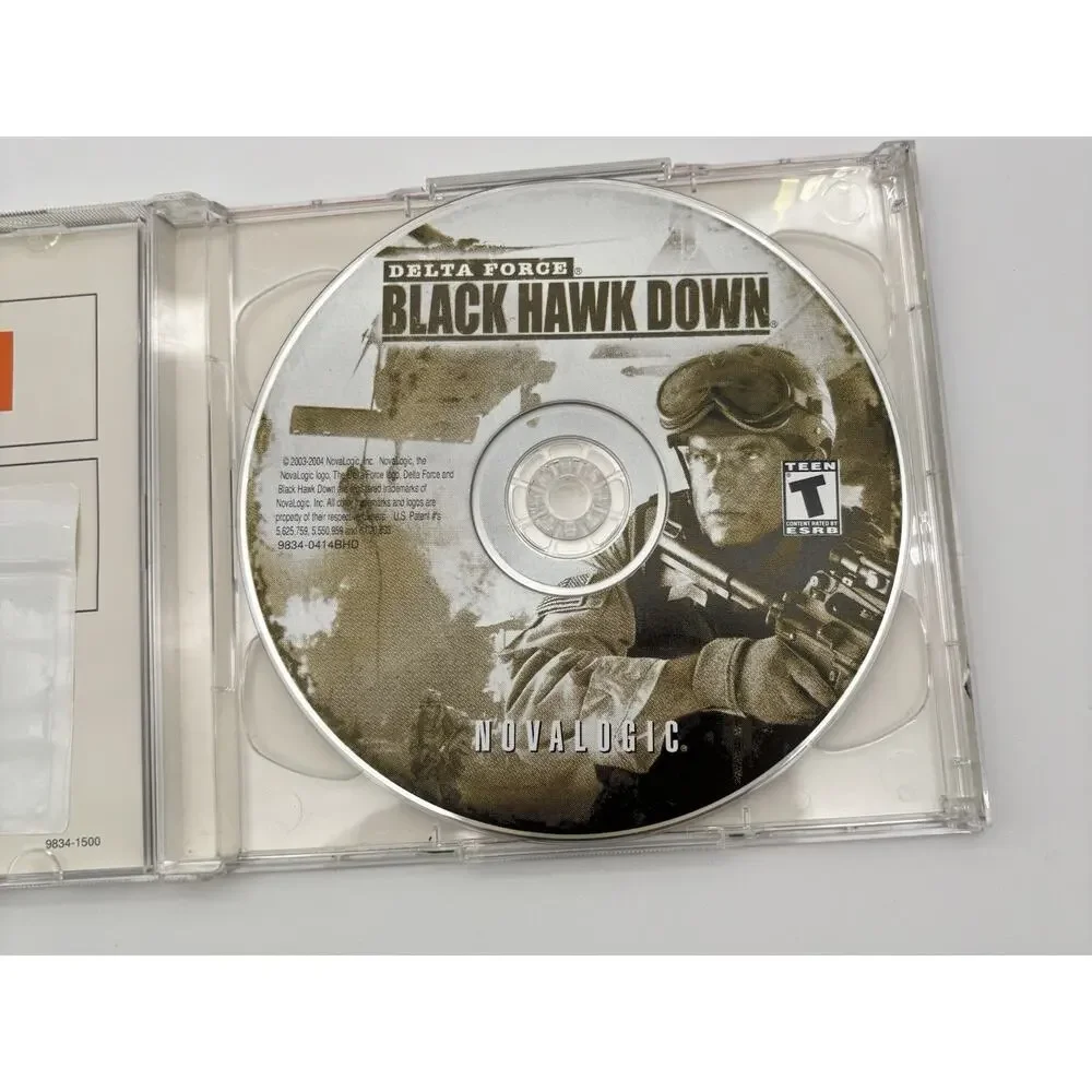 Delta Force Black Hawk Down Platinum Pack PC Video Game Delta Force Sabre CD-ROM